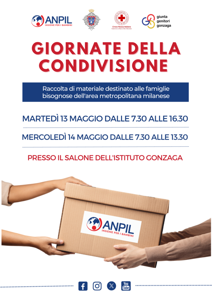 GIORNATE DELLA CONDIVISIONE Giornate Condivisione fronte