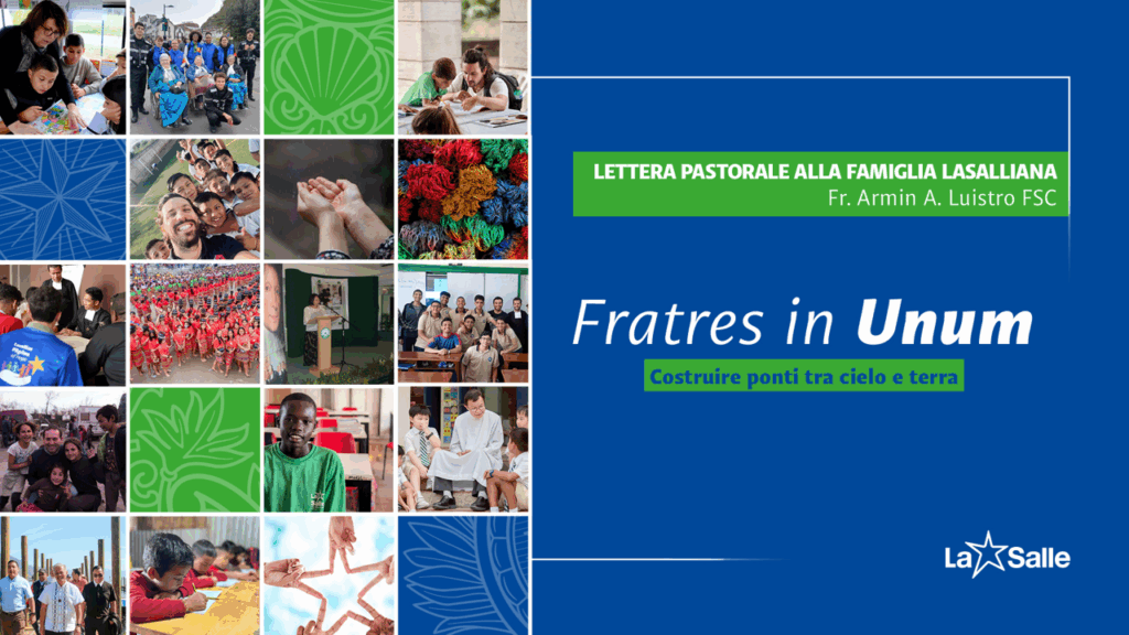 Fratres in Unum: costruire ponti tra cielo e terra, la Lettera Pastorale alla Famiglia Lasalliana IMG Lettera pastorale alla Famiglia Lasalliana 2025 2026
