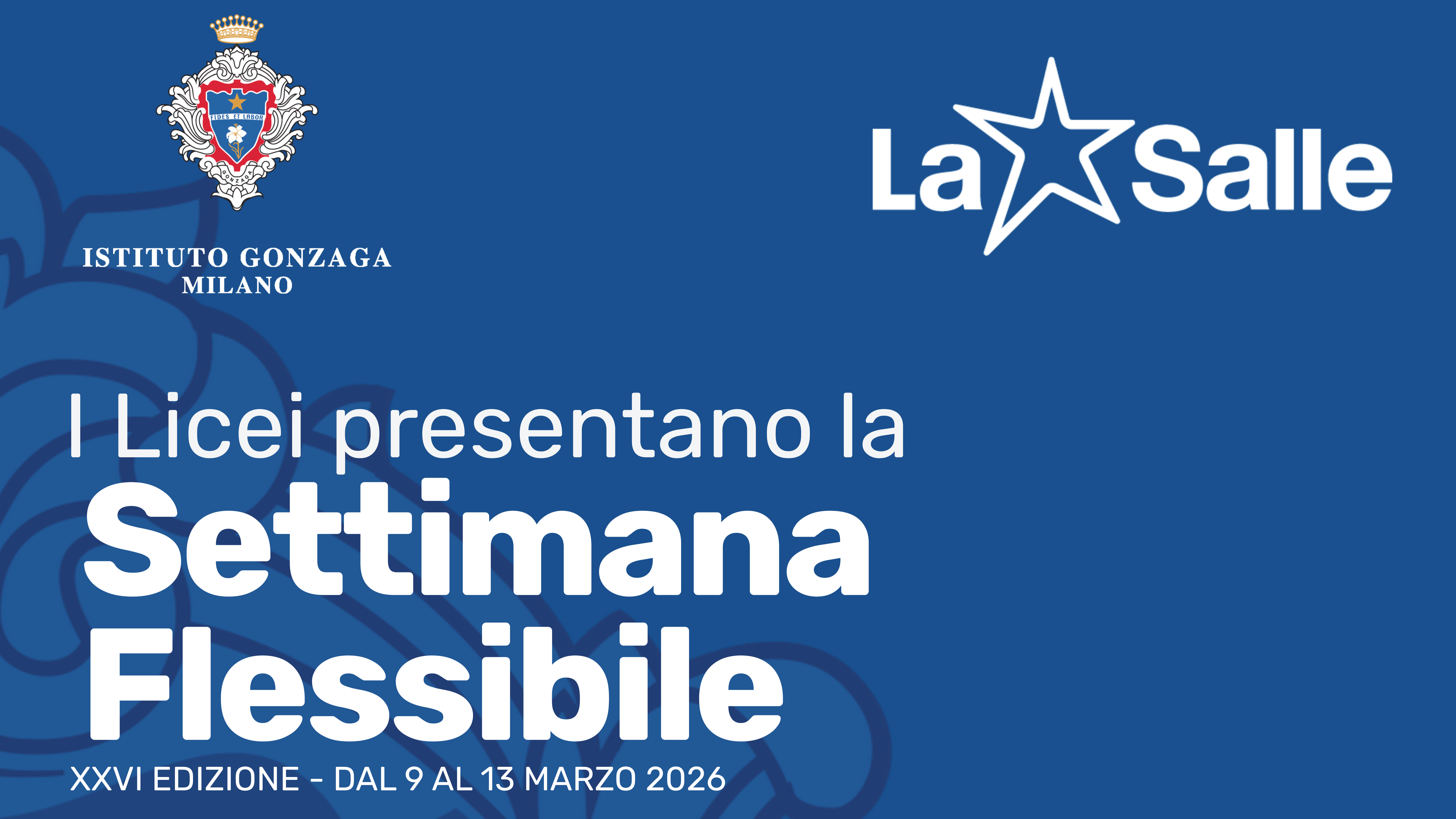Settimana Flessibile Licei
