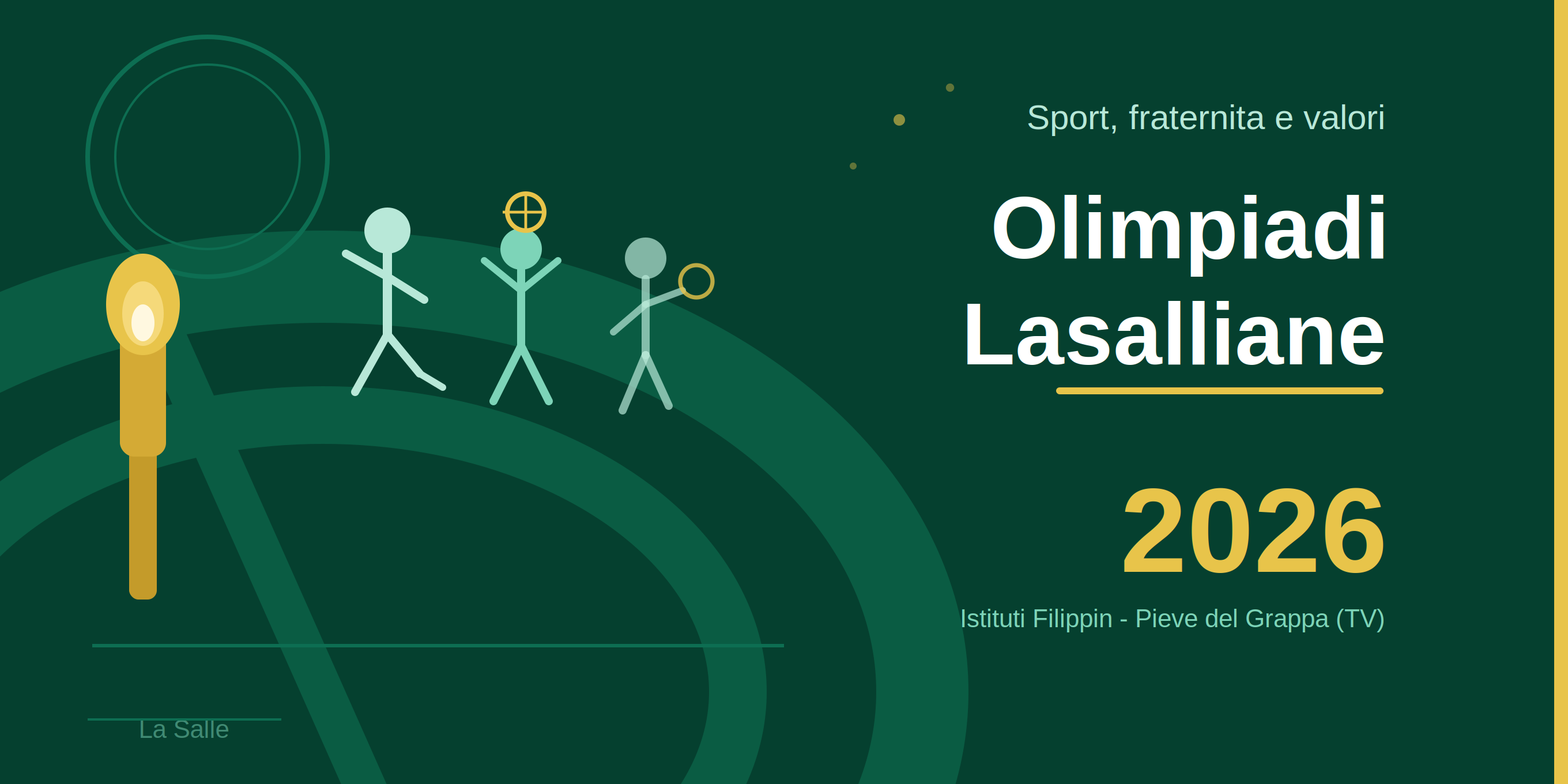 Olimpiadi Lasalliane 2026