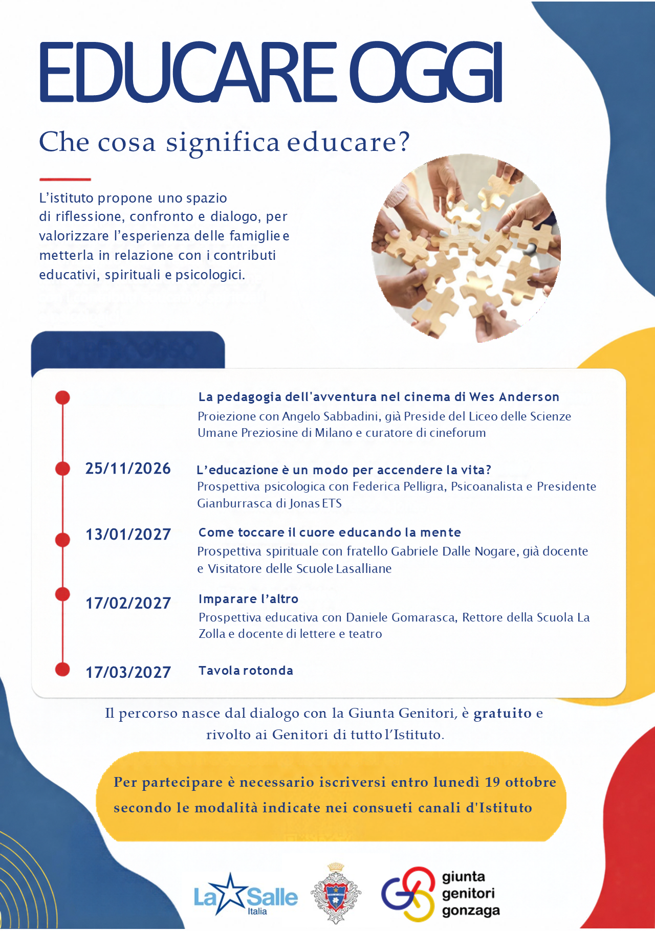 Educare Oggi: un percorso di riflessione e dialogo per i genitori del Gonzaga EDUCARE OGGI locandina web 1 2